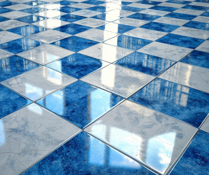 Image of a green planet